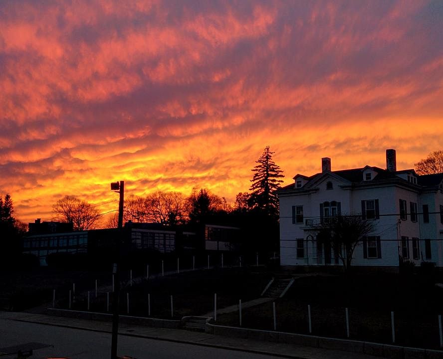 Stunning views. Watch this beautiful sunset from a small private deck