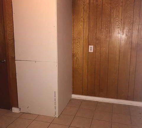 Laundry room, which is right by the kitchen area