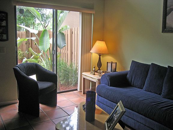 Living opens to front courtyard