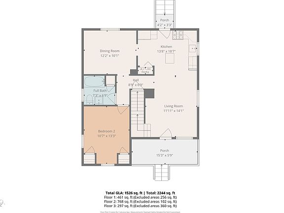 Floor Plan: Main Level