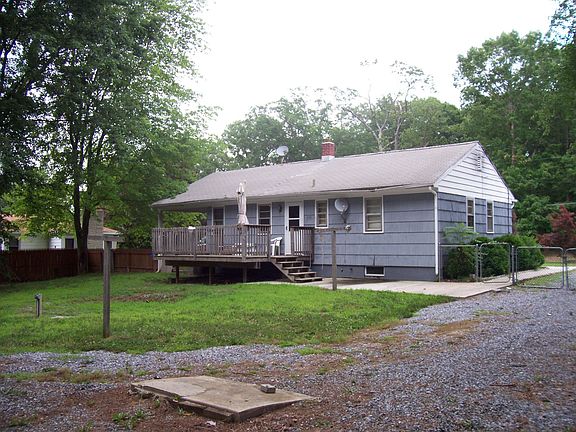 Large fenced back yard