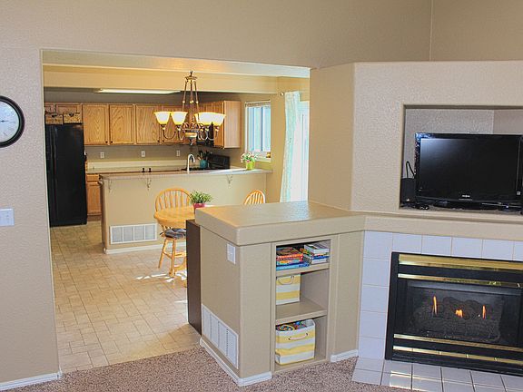Living, dining and kitchen