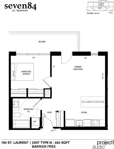 Floor plan 503