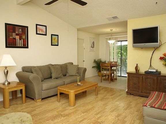 Looking into dining area
