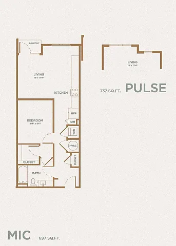 Floor plan Pulse