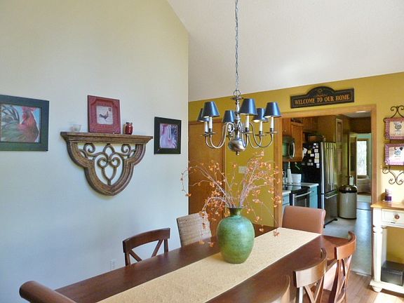 Deck off of dining room