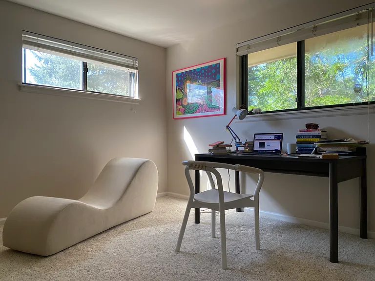 3rd bedroom/office. (partially furnished)