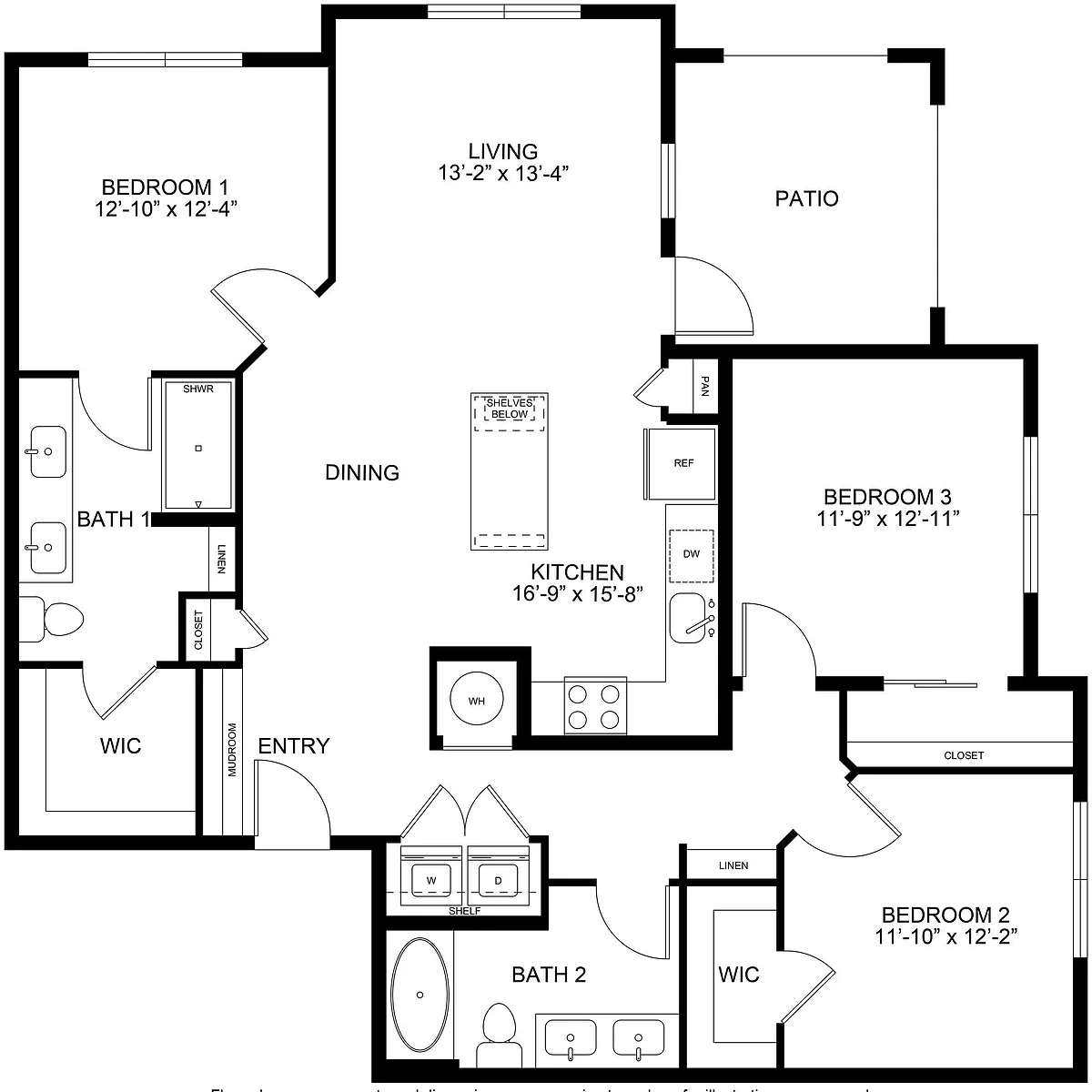 Floor plan C1