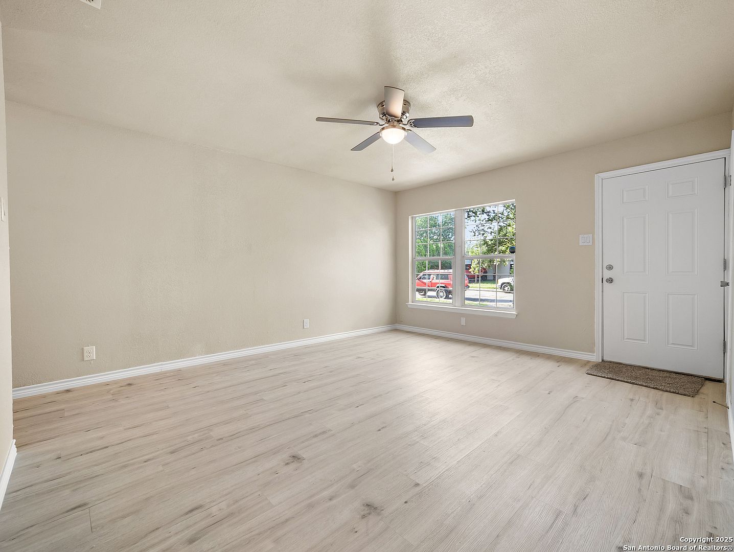 Home with bright interiors and well-maintained exterior