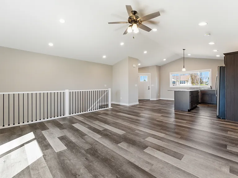 Living Room To Kitchen View.