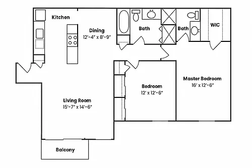 Floor plan The Dogwood - Signature Edition