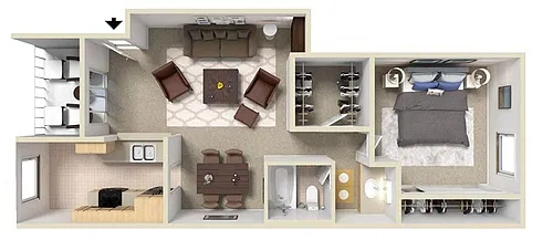 Floor plan A1