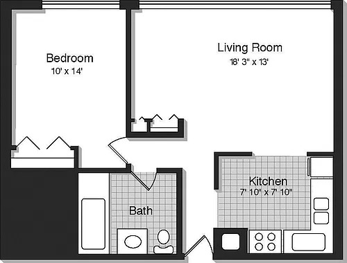Floor plan 1D