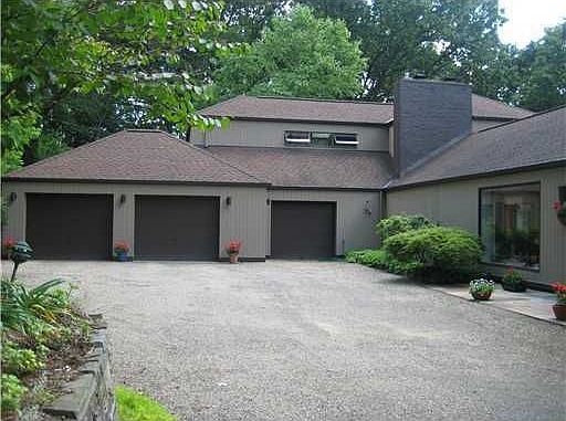 A 2 car attached garage is great for additional storage