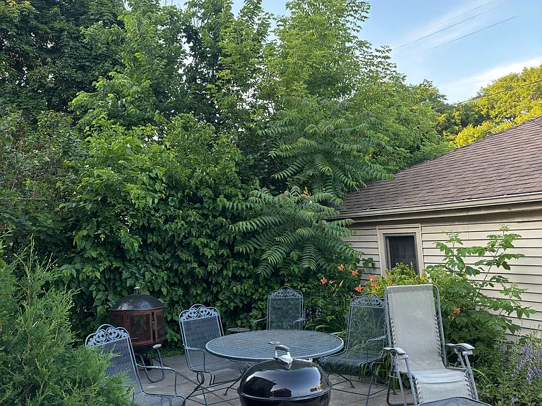 Shared patio