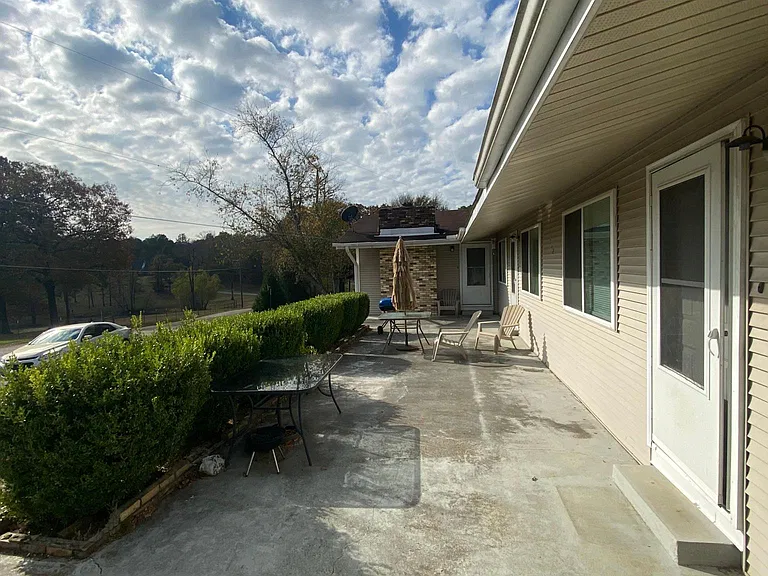 front patio area