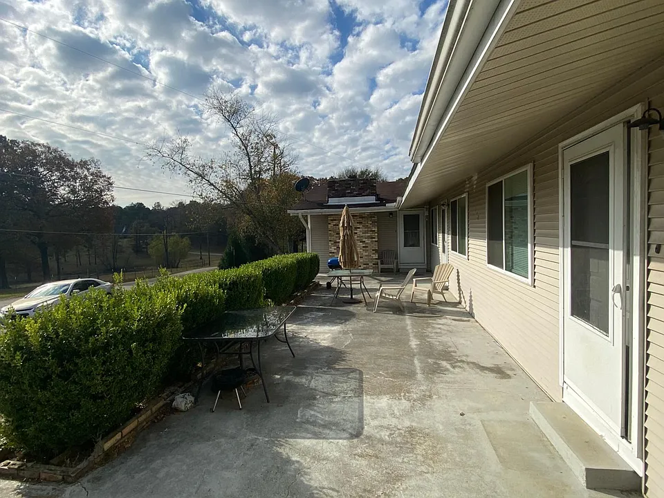 front patio area