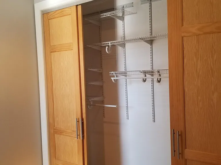 8ft sliding doors for full-height closet access
