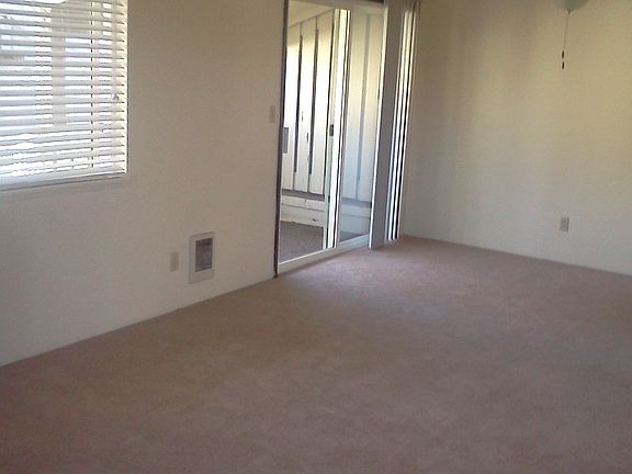 looking at dining and patio door