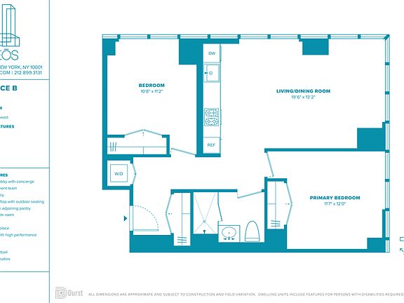 2nd image of 100 W 31st St APT 36B