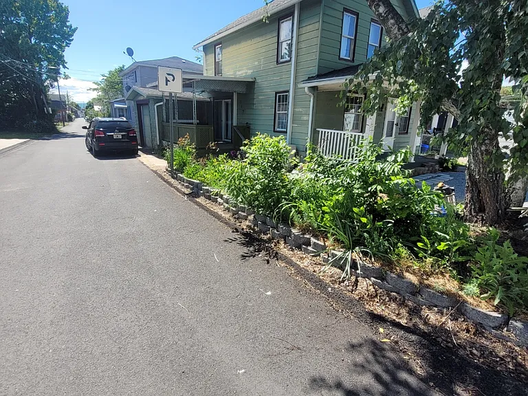 Left Side Street Parking & Garage
