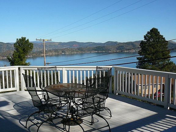 Sunny front deck