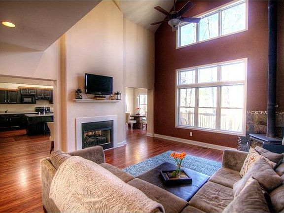 See Through Fireplace