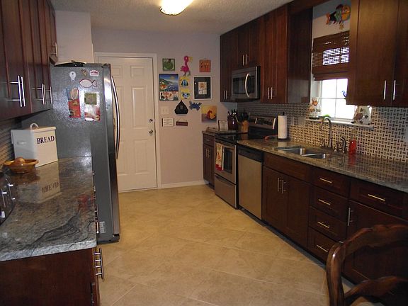 Updated galley kitchen