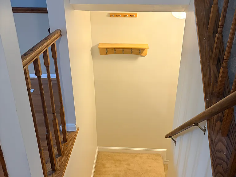 Main level stairs to basement