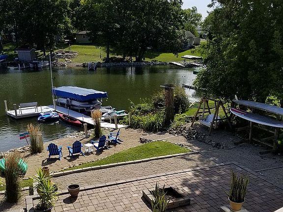 Gentle slope to water