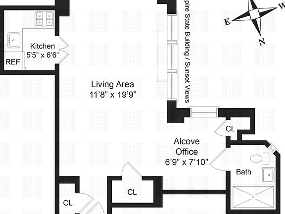 2nd image of 166 E 35th St APT 15A