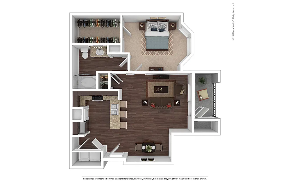 Floor plan Boardwalk - Classic
