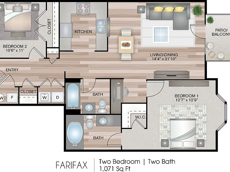 1071 Square Feet 1071 Square Feet