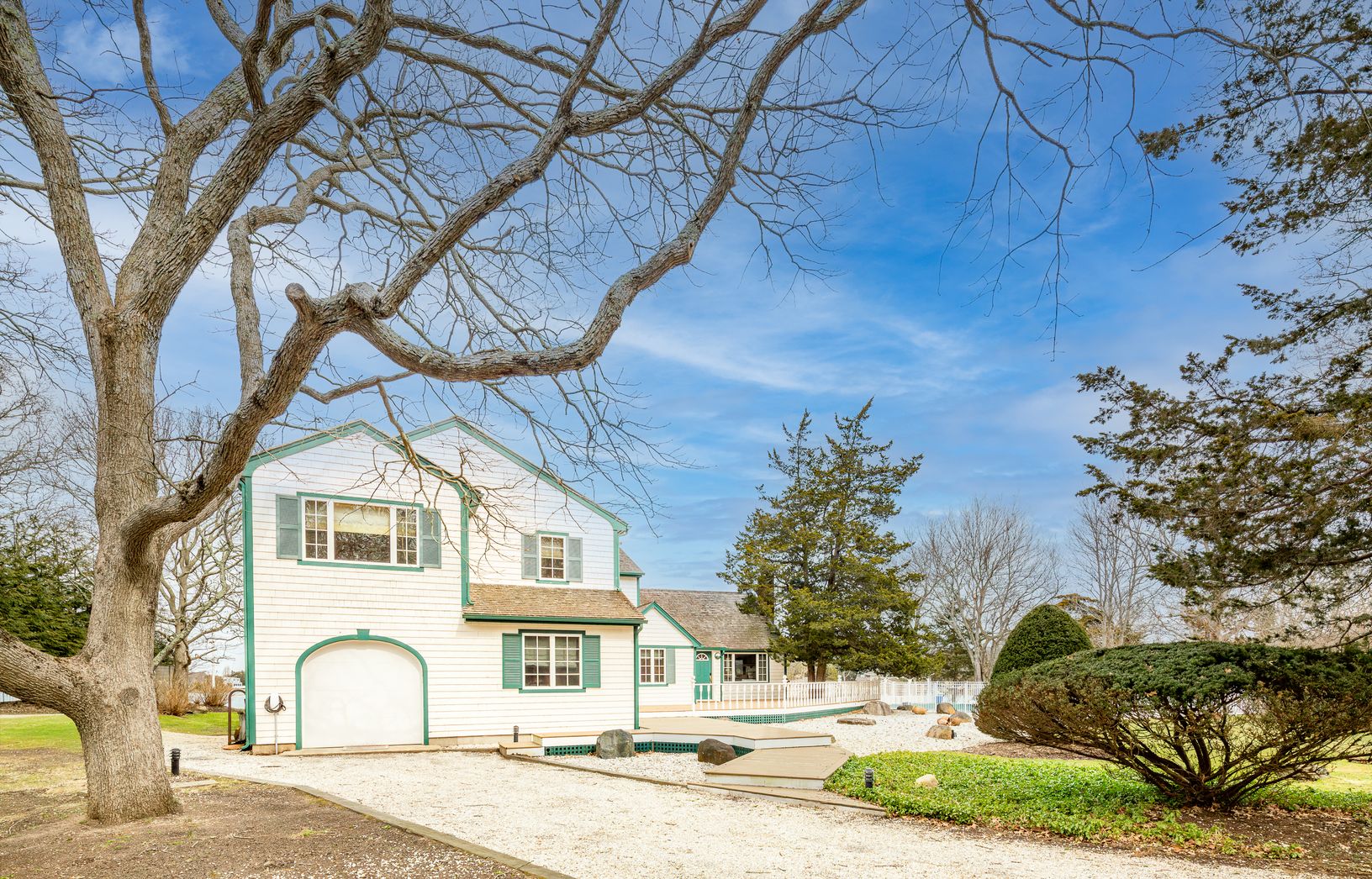 electric vehicle charger in the driveway