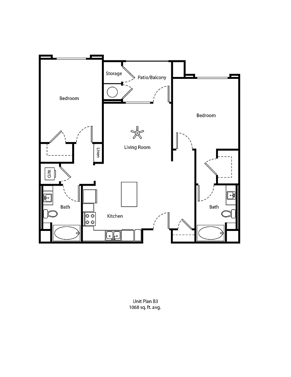 Floor plan B3