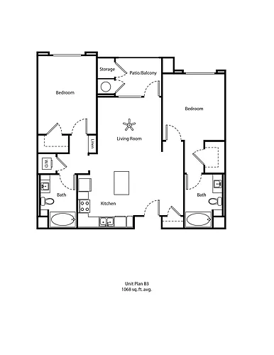Floor plan B3