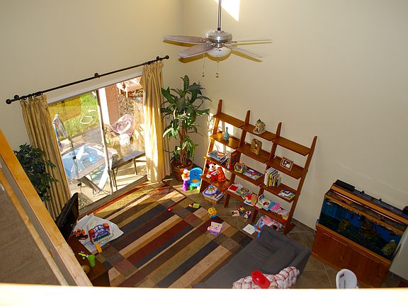 Family room view 