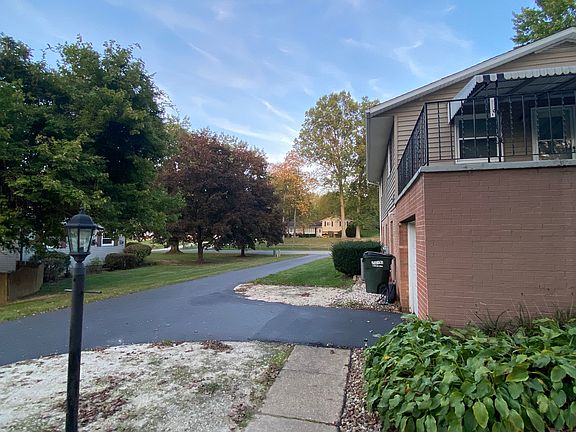 Paved Driveway and Garage