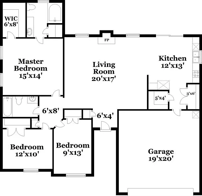3 bed, 2.0 bath, 1370 sqft, $1,835 — Photo 2
