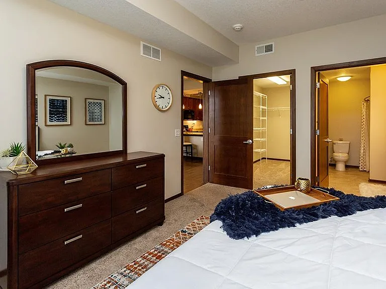 Master Bedroom with Walk In Closet