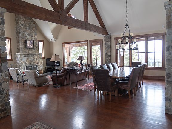 Main level dining and family room