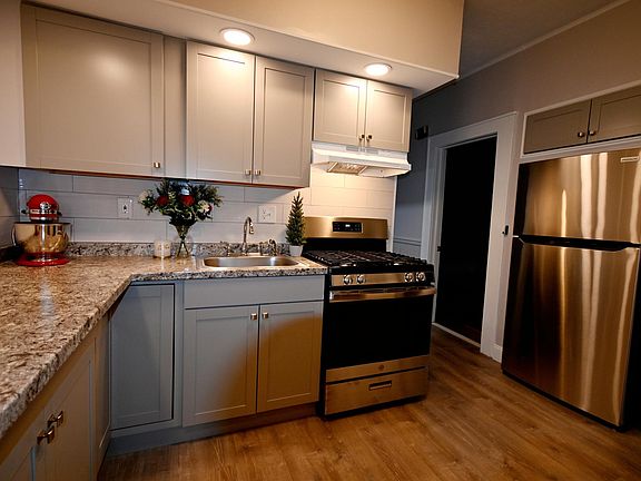 Newly Renovated Kitchen with Stainless Steel Appliances