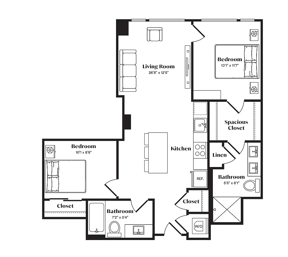 Floor plan B1