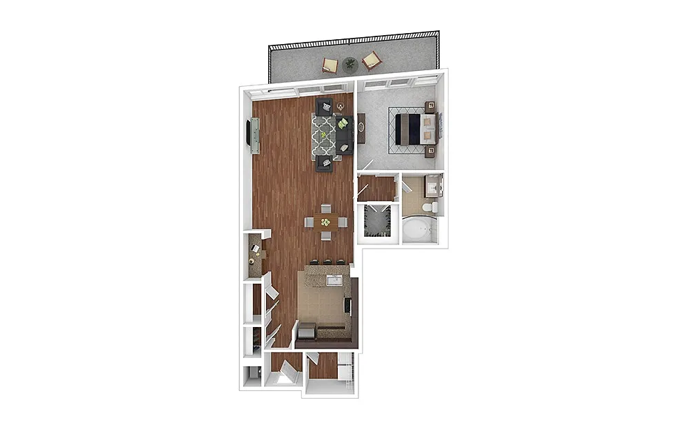 Floor plan The Harwood
