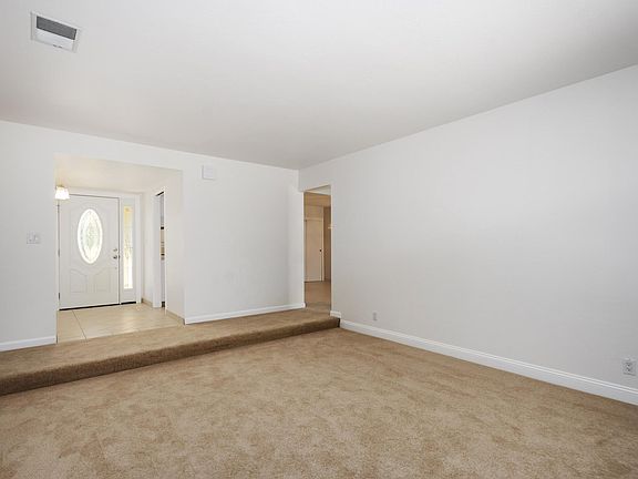 Entryway and living room