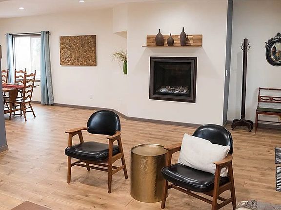 Entry Foyer and Fireplace