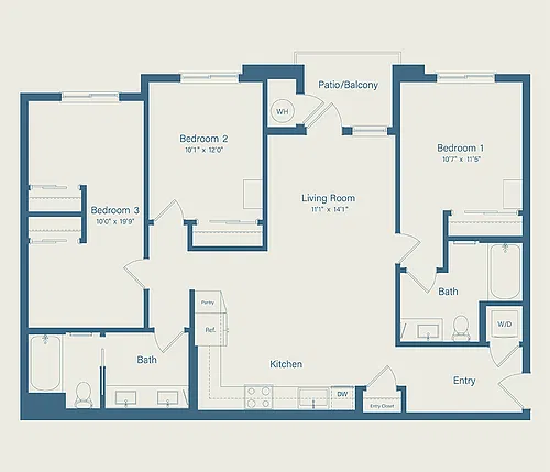 Floor plan C3