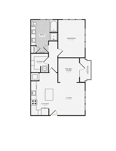 Floor plan The Brogden