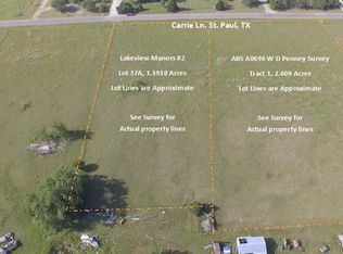 3701 Carrie Ln, Saint Paul, TX 75098