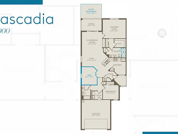 Floor plan of this home
